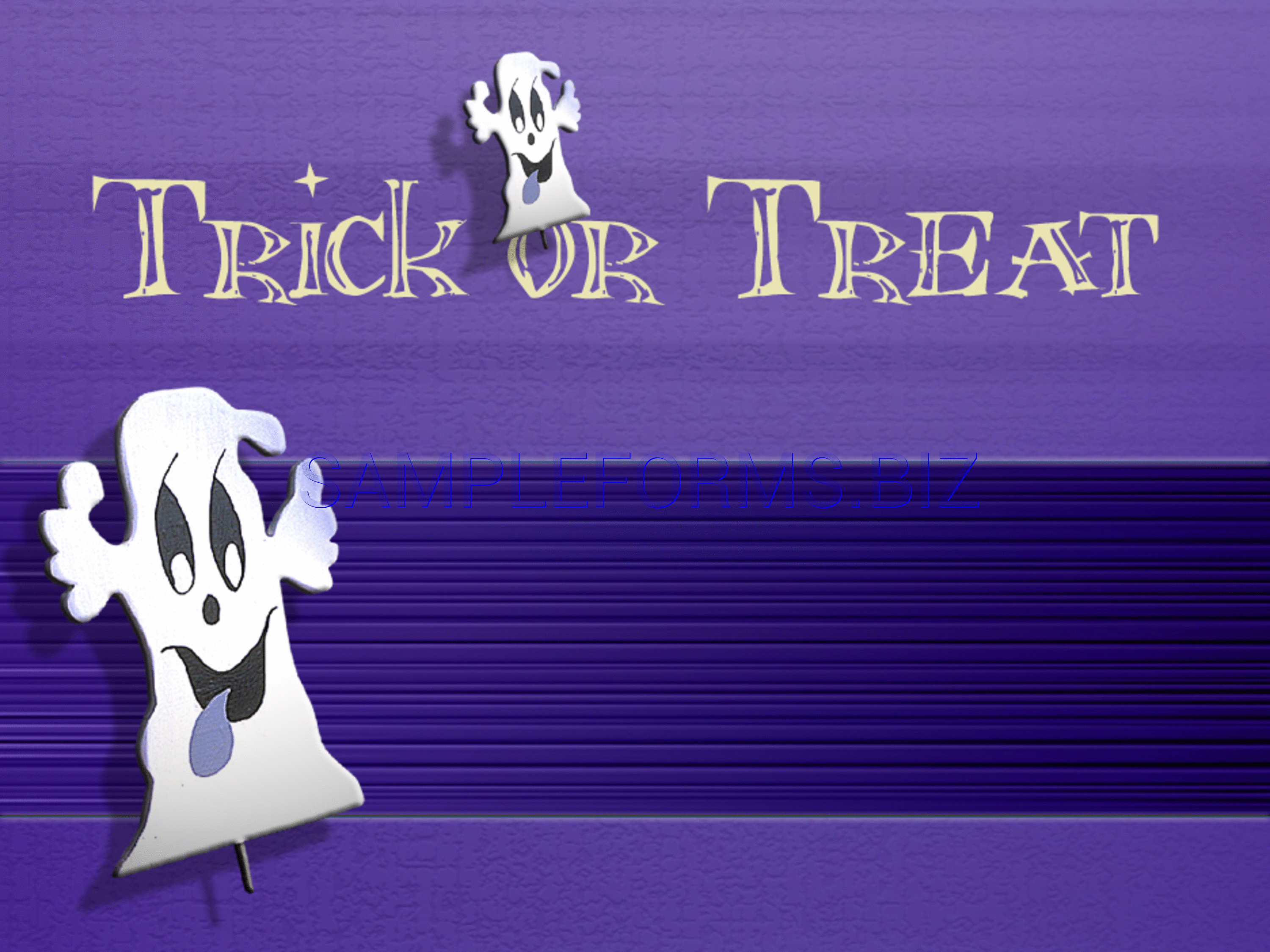 Preview free downloadable Trick or Treat Design Slides in PDF (page 1)